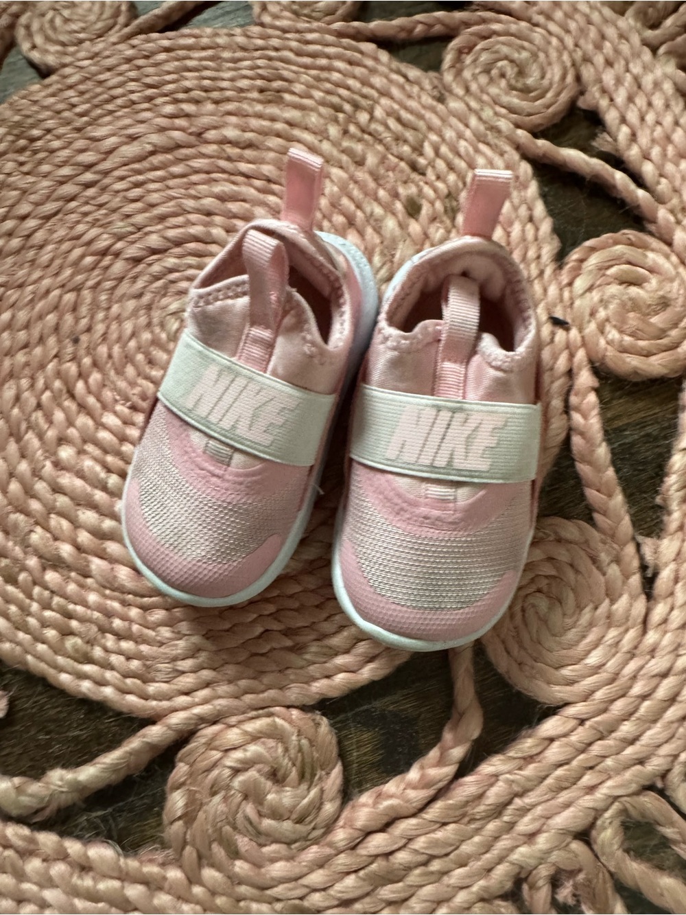 Nike Kids' Pink Slip-On Athletic Shoes